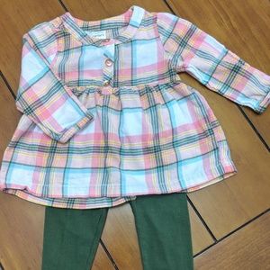 2 piece tunic style set-Carter's brand